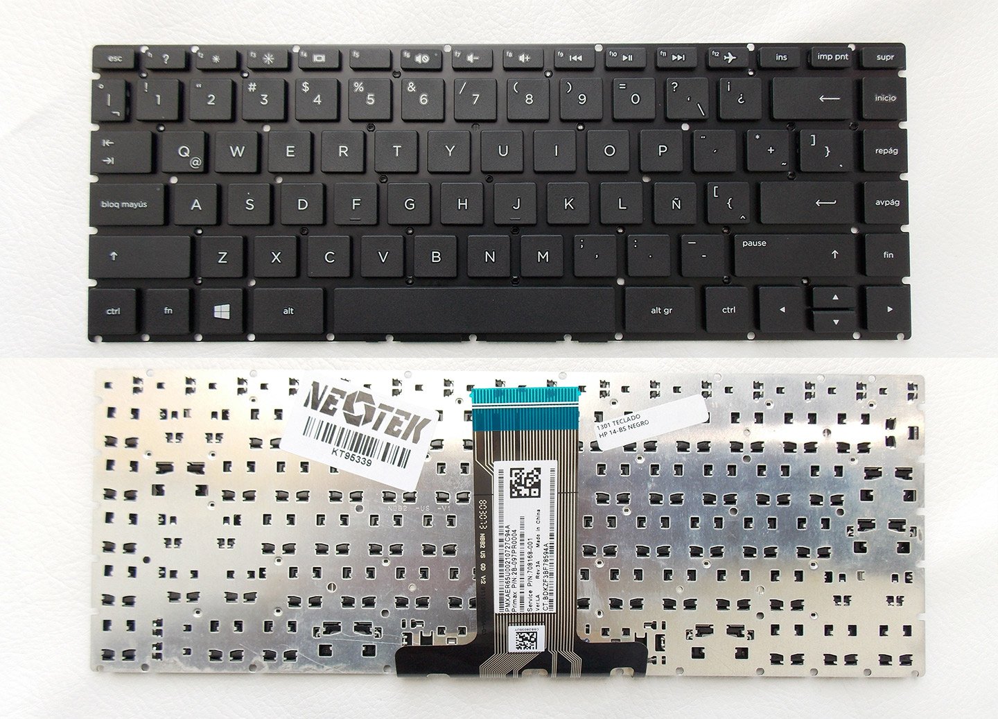 TECLADO HP 14-BS NEGRO