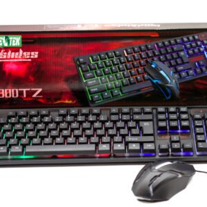 COMBO TECLADO Y MOUSE ALAMBRICO KR-6300TZ