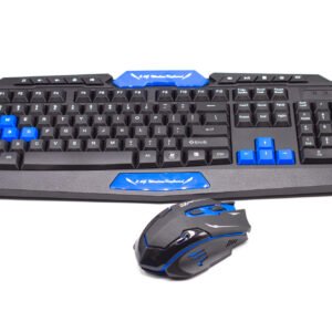 COMBO TECLADO Y MOUSE INALAMBRICO GAMER HK-8100