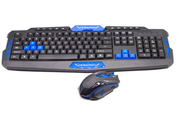 COMBO TECLADO Y MOUSE INALAMBRICO GAMER HK-8100