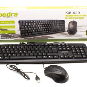 COMBO TECLADO Y MOUSE ALAMBRICO KM-520
