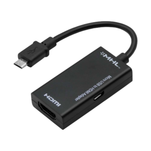 CABLE USB A HDMI BLACK
