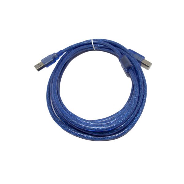 CABLE DE IMPRESORA USB 5 M DESOXIGENADO AZUL - Image 3