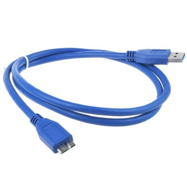 CABLE USB PARA DISCO 3.0 AZUL USB MICRO USB 3.0 - Image 2