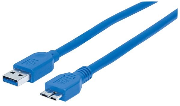 CABLE USB PARA DISCO 3.0 AZUL USB MICRO USB 3.0