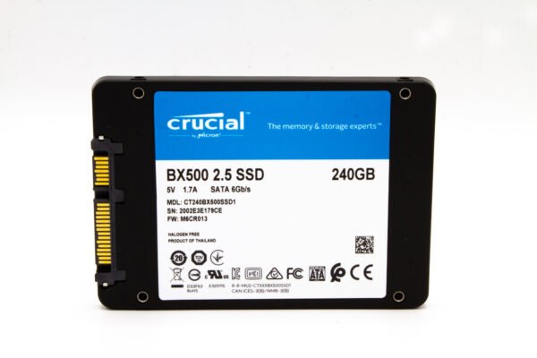DISCO SSD 240GB  CRUCIAL BX500 3D NAND  SATA 2.5