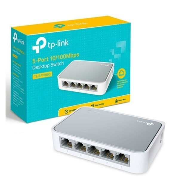 TP LINK TL-SF1005D SWITCH 5 PUERTOS RJ45