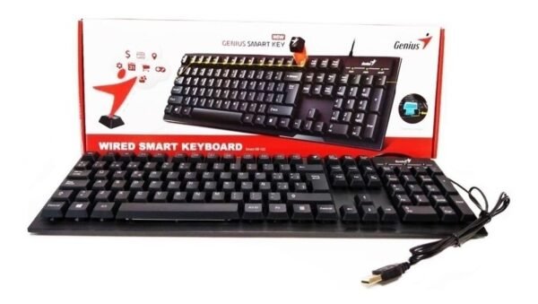 TECLADO GENIUS SMART KB-102 USB NEGRO