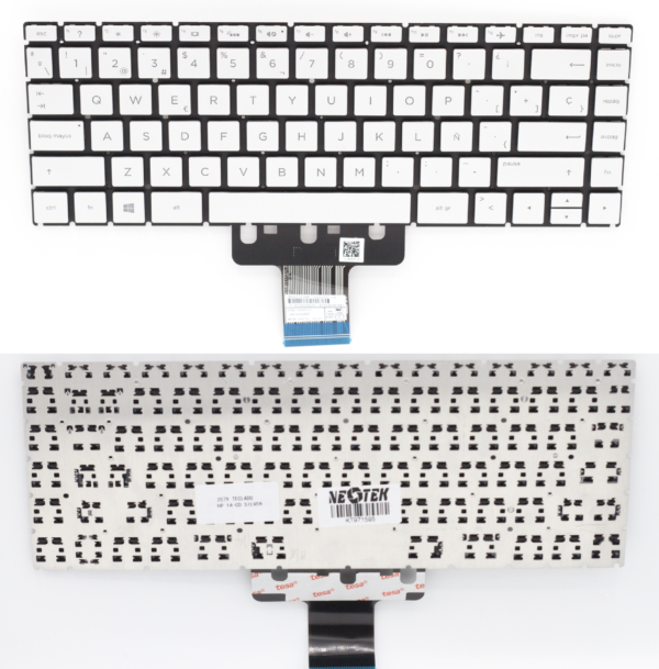 TECLADO HP 14-DA 14-CE 14-CK 14-CD 14-CM 240-G7 245-G7 246-G7 SILVER