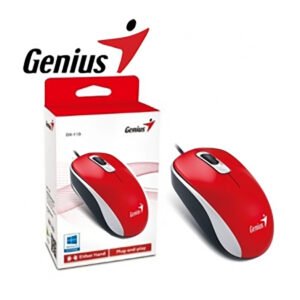 MOUSE GENIUS DX-110 USB ROJO
