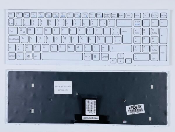 TECLADO SONY VPC-EB BLANCO