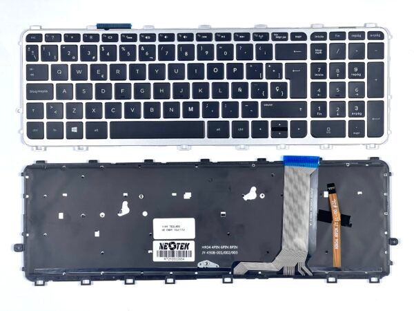 TECLADO HP ENVY 15-J000 MARCO RETRO-ILUMINADO