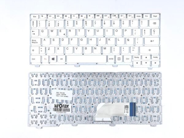 TECLADO PORTATIL LENOVO IDEAPAD 100S-11IBY BLANCO