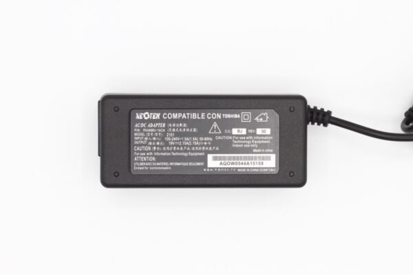 CARGADOR TOSHIBA MINI 19V 2.15A-30W HOMOLOGADO