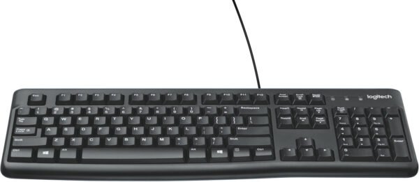 TECLADO ALAMBRICO LOGITECH K120 USB NEGRO