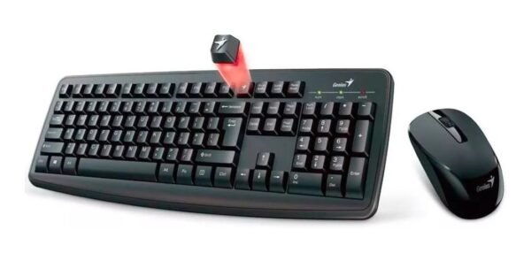 COMBO INALAMBRICO TECLADO Y MOUSE KM-8100