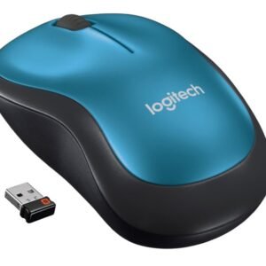 MOUSE INALAMBRICO USB LOGITECH M185 AZUL