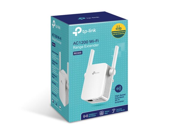 RE305 EXTENSOR DE RANGO WIFI AC1200