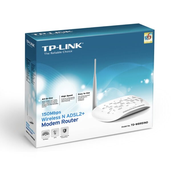 TP LINK TL-W8951ND  ROUTER  INALAMBRICO 150MBPS