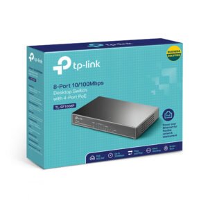 TP LINK TL-SF1008P SWITCH POE 8 PTOS 10/100MBPS