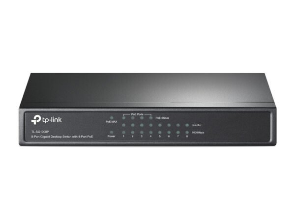 TP LINK TL-SG1008P SWITCH POE 8 PTOS GIGABIT ESC - Image 3
