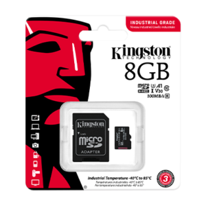 MICRO SDHC 8GB  KINGSTON /CANVAS SELECT 80R CL10 UHS-1 CARD + SD ADAPTER