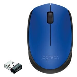 MOUSE INALAMBRICO USB LOGITECH M170 AZUL