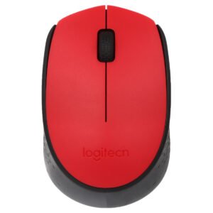 MOUSE INALAMBRICO USB LOGITECH M170 ROJO
