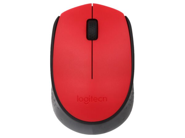 MOUSE INALAMBRICO USB LOGITECH M170 ROJO