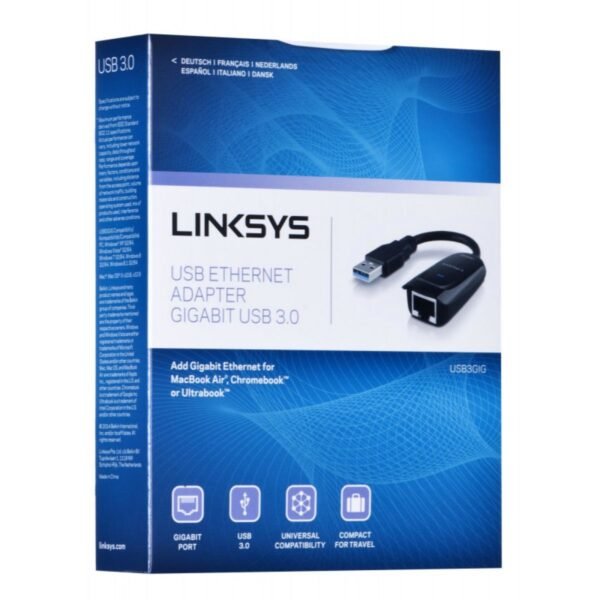 ADAPTADOR USB 3.0 GIGABIT ETHERNET LINKSYS