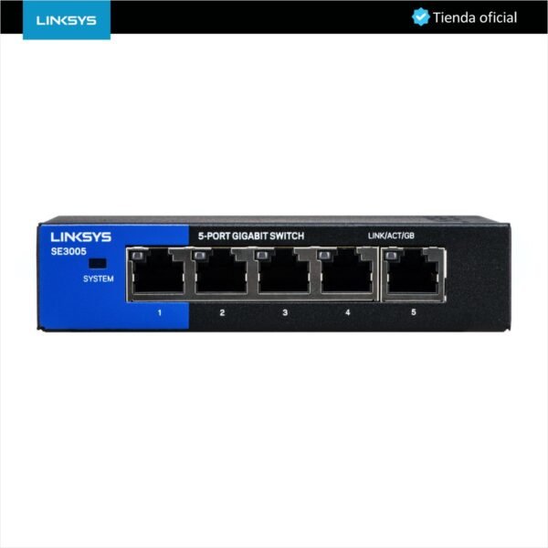 SWITCH GIGABIT 5 PUERTOS LINKSYS SE3005 - Image 2