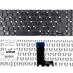 TECLADO ACER ASPIRE SF315-41 SF315-51G SF315-52G SF315-41 SF315-54G A515-54 A515-52G