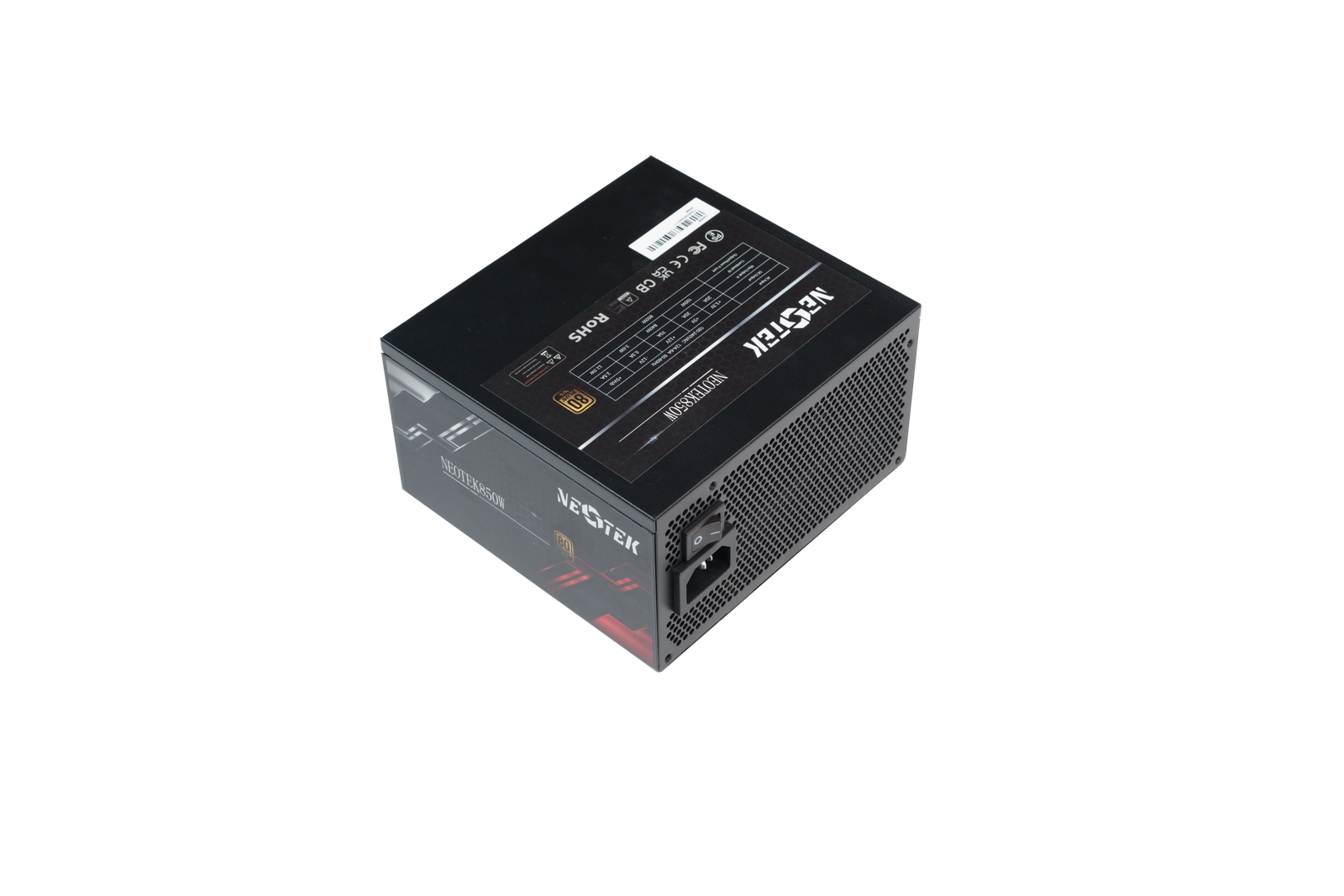FUENTE DE PODER REAL MODULAR NEOTEK 850W (80 PLUS GOLD) 24 PINES - Image 2