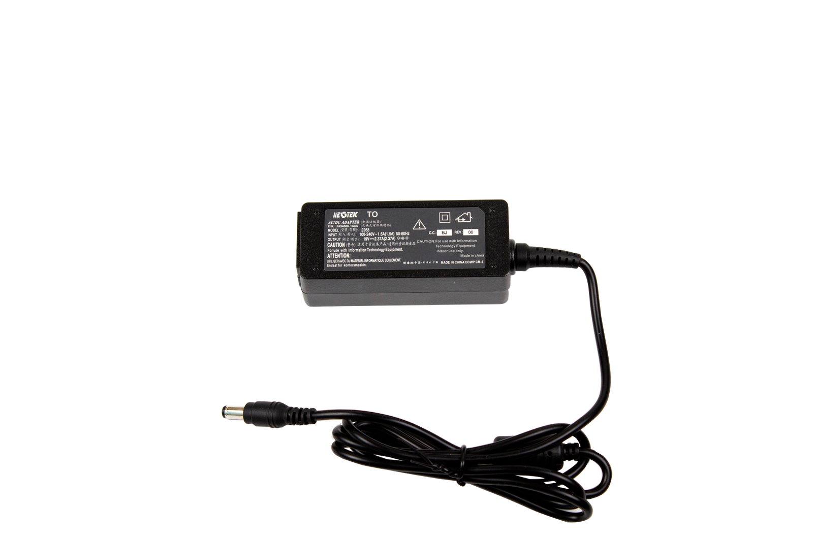 CARGADOR TOSHIBA 19V2.37A TIPO ORIGINAL 5.5*2.5mm