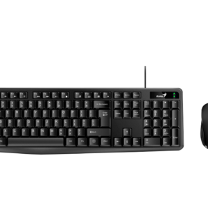 COMBO TECLADO + MOUSE KM-170 ALAMBRICO NEGRO