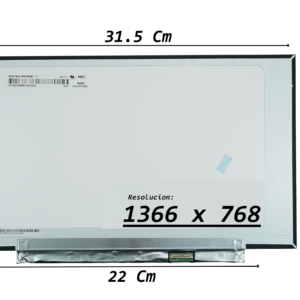 PANTALLA 14.0 SLIM 30 PINES NANO EDGE MATTE SIN GUIAS (1366*768)