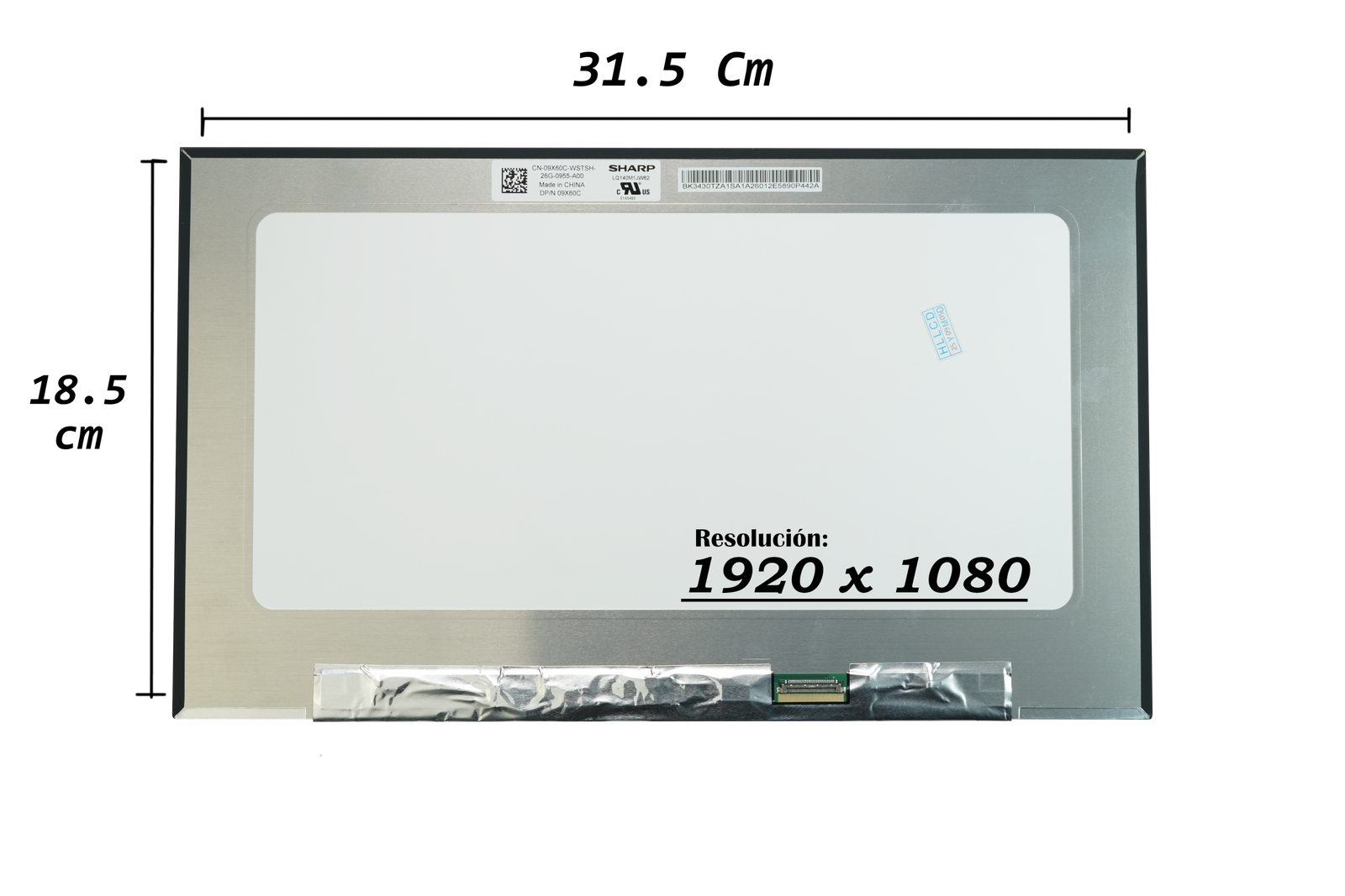 PANTALLA 14.0 SLIM 30 PINES NANO DOBLADA FHD (1920*1080) LP140WFA (SP)(ME) - Image 4