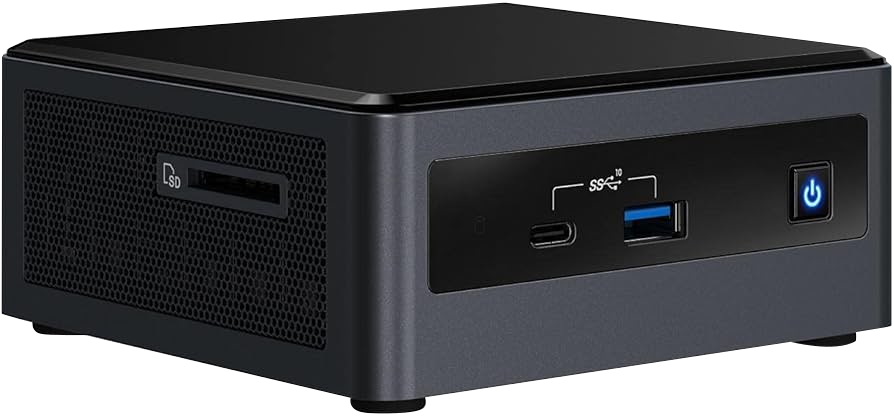 MINI PC INTEL NUC 10i3FNHN1 CORE I3 10110U-SSD ADATA 256GB-RAM 8GB DDR4 LINUX