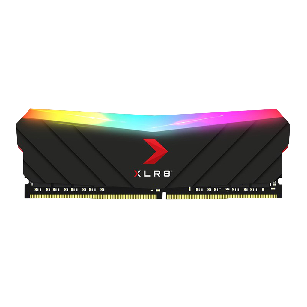 MEMORIA RAM DDR4 16GB 3200MHz (MD16GD4320016RGB) PC GAMING PNY BLINDADA LUMINOSA