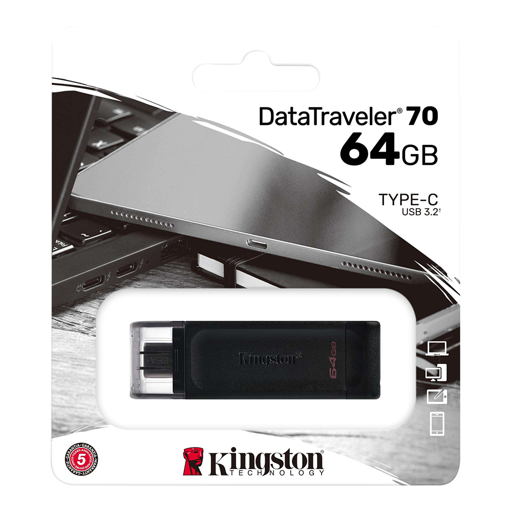 MEMORIA DT70 64GB TIPO C KINGSTON ORIGINAL