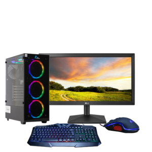 TORRE VIDRIO TEMPLADO  RGB CORE I5-10400 RAM 8GB DDR4 M.2 256GB